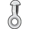 100 Pack #10Ad Nickel Plated Brass Coupling KB206N by Hy Ko