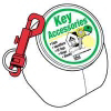 100 Pack Plastic Key Clip KT171 by Hy Ko
