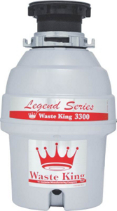 Waste King Legend 3/4 Horsepower Garbage Disposal 3300 by Anaheim Best Price
