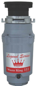 Waste King Legend 1/3 Horsepower Garbage Disposal 111 by Anaheim Best Price