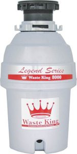 Waste King Legend 1 Horsepower Garbage Disposal 8000 by Anaheim Best Price