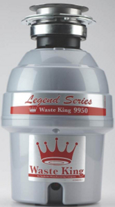 Waste King Legend 3/4 Hp 3 Bolt Disposer 9950 by Anaheim Best Price