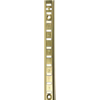 6 Foot Brs Shelf Standard. PK255BR72 by Knape and Vogt Manufacturing