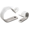 12 Pack 1/2 Inch White Plastic Clamp PPC-1550 by Gardner Bender
