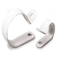 3/4 Inch White Plastic Clamp PPC-1575 by Gardner Bender