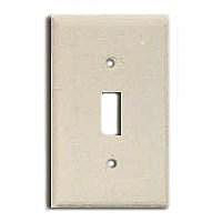 1 Gang Jumbo Toggle Wall Plate Ivory 2144V-BOX by Cooper Wiring Best Price