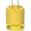Vinyl 1-15 Nema Plug Yellow 4862-BOX by Cooper Wiring