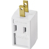 3 Outlet 2 Wire Cube Tapping White 4400W-BOX by Cooper Wiring