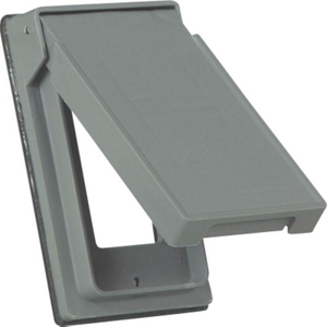 1 Gang Gfi Vertical Outlet Cover S2966 by Cooper Wiring Best Price