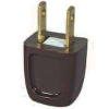 Plastic 1-15 Nema Easy Insert Plug Brown BP2601-6B-L by Cooper Wiring