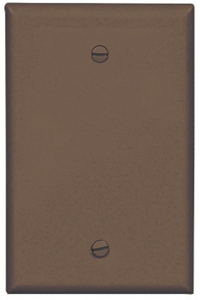 1 Gang Blank Plate Brown PJ13B by Cooper Wiring Best Price