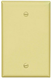 1 Gang Midi Blank Plate Ivory PJ13V by Cooper Wiring Best Price