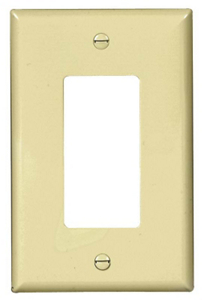 1 Gang Decor Gfi Plate Almond PJ26A by Cooper Wiring Best Price