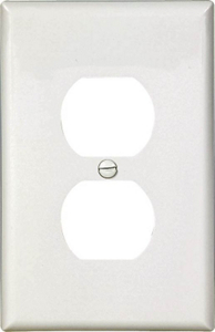1 Gang Duplex Mid Receptacle Plate 10 Pack PJ8W-CP-L by Cooper Wiring Best Price