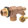 3/4 Inch Bronze Float Valve Male Thread Inlet With Locknut 109-814 by B and K Mueller