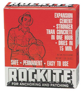 Rockite Anchoring Patching Expansion Cement 10001 by Hartline Products Best Price