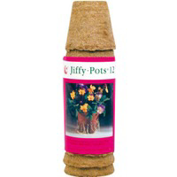 12 Pack 2 1/4 Round Pot 5211 by Ferry Morse Seed Jiffy Best Price