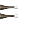 Antique Brass Spring Door Stop Pack of 2 81-9064 by Stanley Hardware