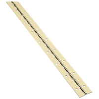 1 1/2 By 48 Inch Bright Brass Continuous Hinge 47-1530 by Stanley Hardware