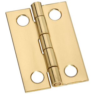 1 1/2 Inch Brass Middle Cabinet Hinge 80-3140 by Stanley Hardware Best Price