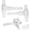 White Gate Tee and Latch Set 79-0896 by Stanley Hardware