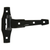 Stanley Hardware 76-0890 8 Inch Black Steel Ornamental Self Closing Tee Hinges