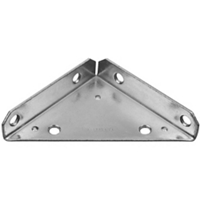 Heavy Duty Steel Corner Braces 4 By 5/16 Inch 75-5565 by Stanley Hardware