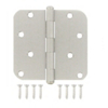 Stanley Hardware S811-786 4 Inch Solid Brass 5/8-Inch Radius Door Hinge Satin Nickel