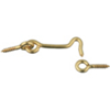 Solid Brass Hook and Eye 2 Inch 75-0620 by Stanley Hardware