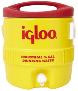 3 Gallon Commercial Water Cooler With Cup Bracket 00000431 by Igloo Best Price