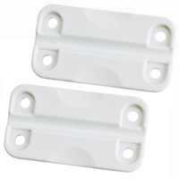 White Ice Chest Hinges Pair 9360 by Igloo