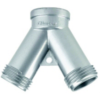 Garden Hose Y Connectors Nickel Plated 08Y by Gilmour Manufacturing