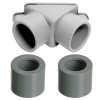 1/2 To 3/4 Elbow With Reducer E990DER-CAR by Thomas and Betts Carlon