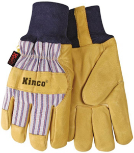 Lg Lined Pig Palm Glove 1927KW L by Kinco International Best Price