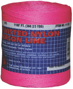 #18 By 1088 Foot Twis Mason Line Pink 11-193 by TW Evans Cordage Best Price