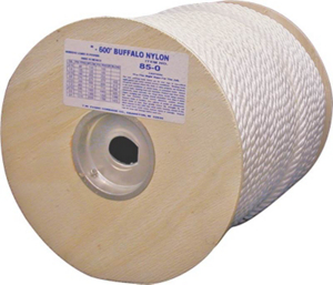 Buffalo Nylon 3/8 By 600 Twist Nylon Rope 85-065 by TW Evans Cordage Best Price
