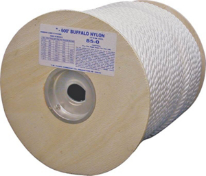 Buffalo Nylon 1/2 By 600 Twist Nylon Rope 85-070 by TW Evans Cordage Best Price