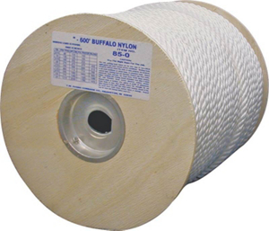 Buffalo Nylon 1/2 By 300 Twist Nylon Rope 85-074 by TW Evans Cordage Best Price