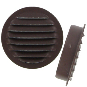 1 Inch Brown Circle Vent CV1BRB by Lomanco Best Price