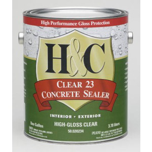 Restricted In Nys Gal Clear 23 Sealer 50.020234-16 by H and C Concrete Stain Best Price