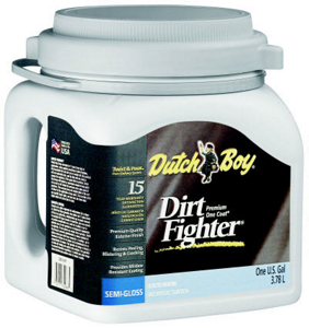 Dirt Fighter Exterior Ultra White Semi Gloss Latex 1.DB51907-16 by Dutch Boy Best Price