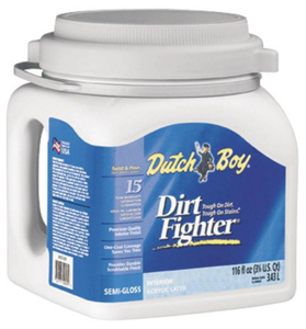 Dirt Fighter Interior Ultra White Semi Gloss Latex 1.DB58307-16/7307 by Dutch Boy Best Price