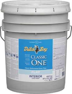 Classic One Interior Latex Flat 1.0048207-20 by Dutch Boy Best Price