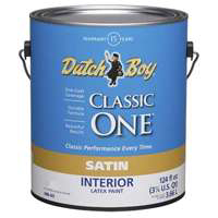 Classic One Interior Latex Satin 1.0048603-16 by Dutch Boy Best Price