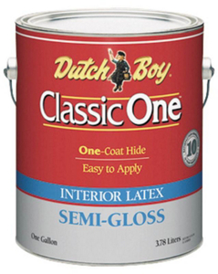 Classic One Ultra White Semi Gloss Latex 1.0048307-16/7307 by Dutch Boy Best Price