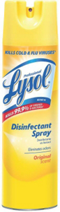 19 Ounce Lysol Disinfectant Aerosol Spray 3624104650 by Reckitt Benckiser Best Price