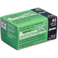 Alligator 1/4 Inch Af5 Anchor 13106 by Mechanical Plastics Best Price