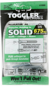 Toggler 1/4 Inch A6 Anchor 50460 by Mechanical Plastics Best Price
