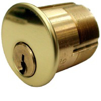 Brass Mortise Cylinder 7205UA1-03 by Kaba Ilco Best Price