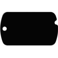 Black Military Id Tag TAG-DT-6 by Kaba Ilco Best Price